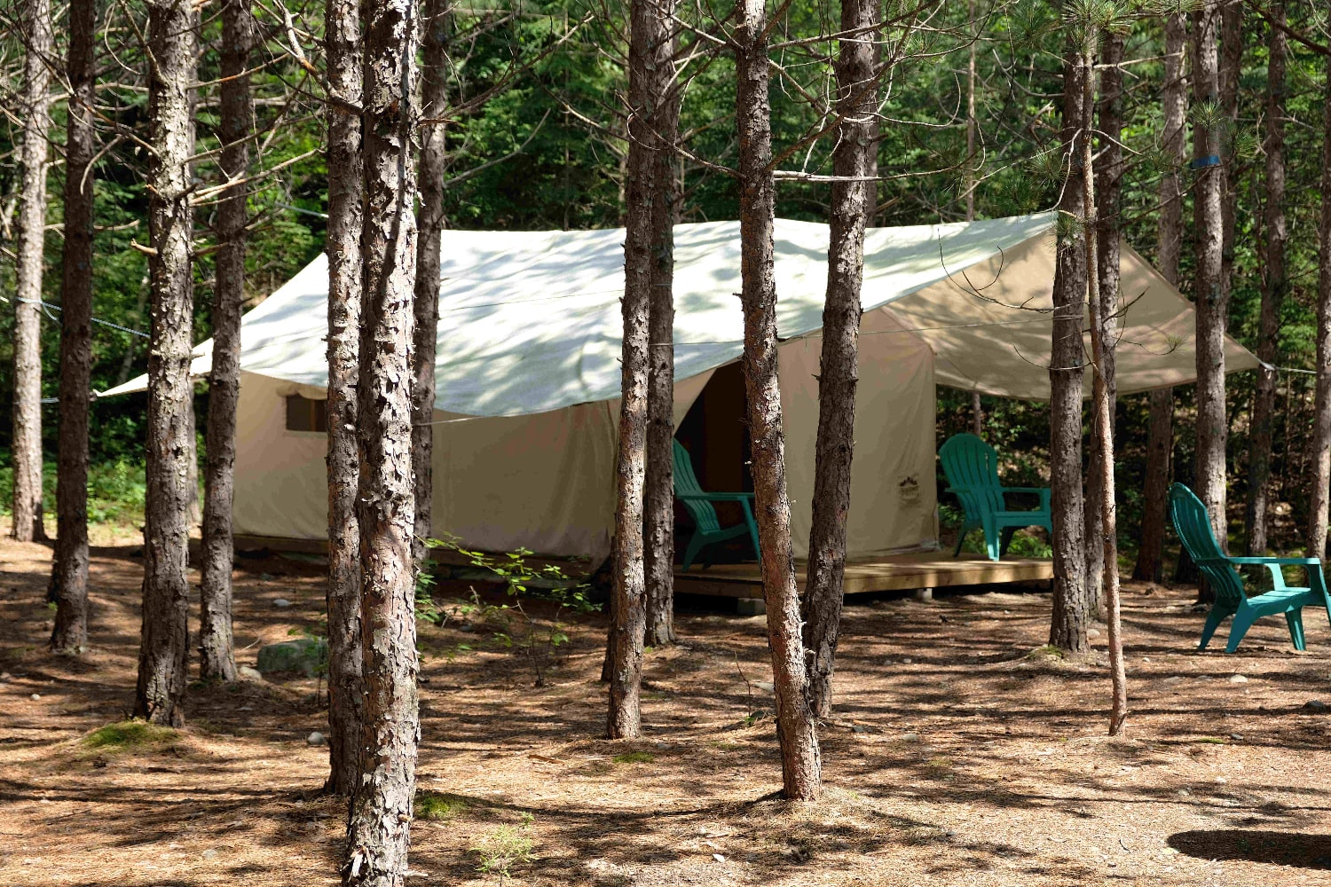 Reserve a Tent | Four Corners Algonquin & Wild Company Store